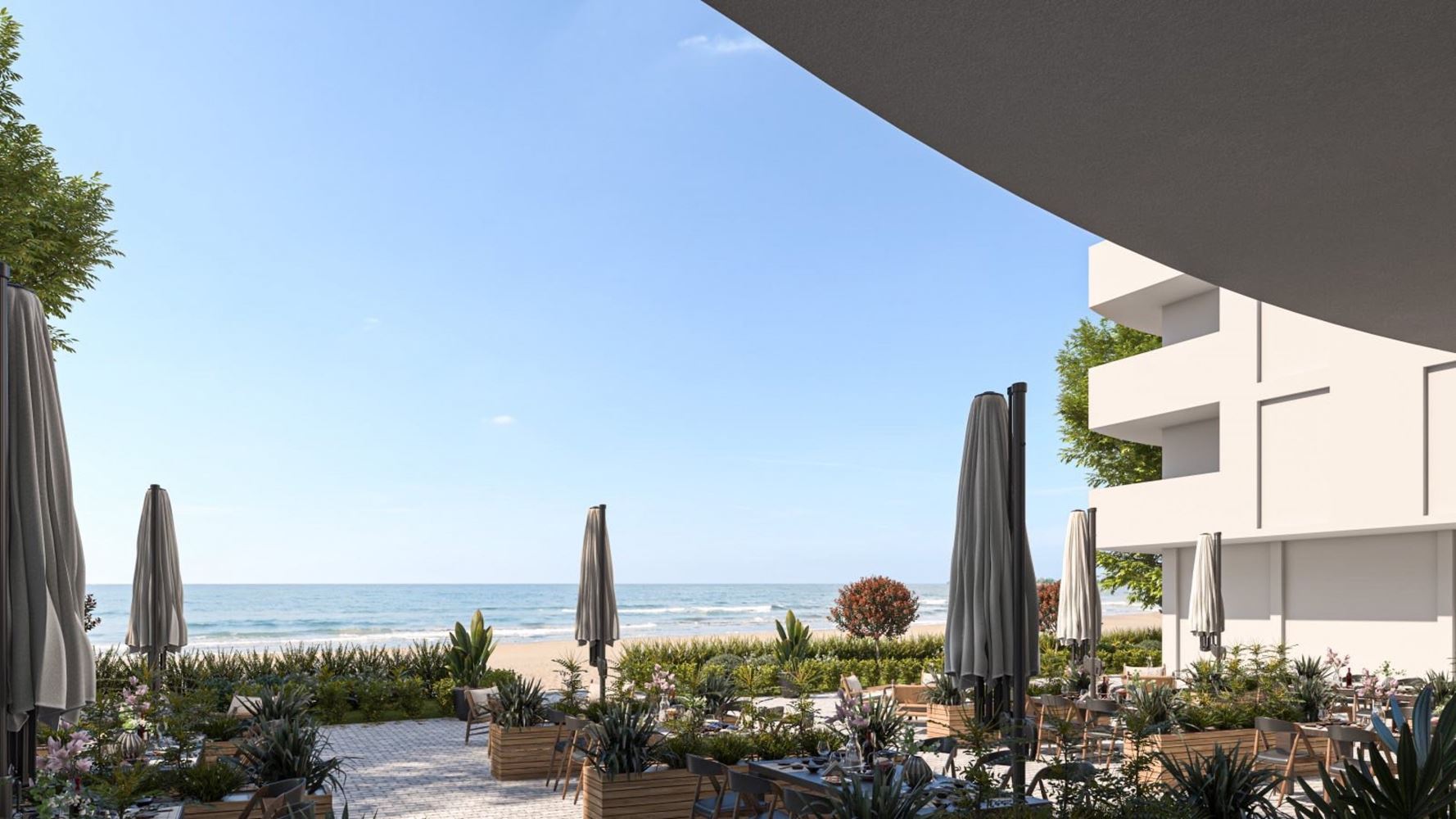 Studio on the First Line by the Sea in Pomorie – Just 10 Metres from the Beach, No Annual Maintenance Fee!