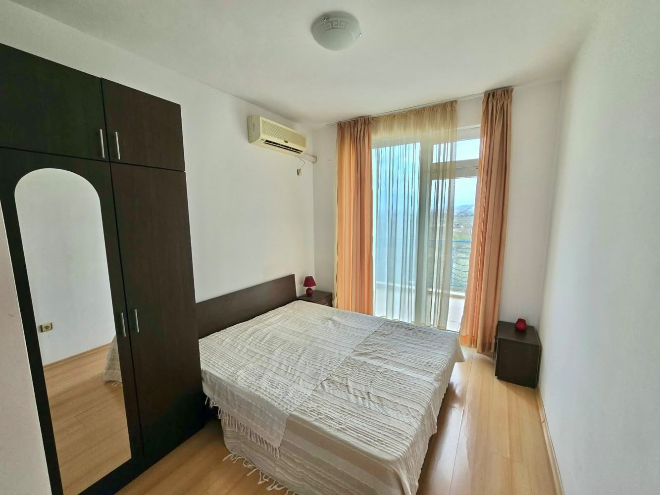 Spacious Two-Bedroom Duplex Apartment with Three Balconies in Sunny Beach – Act 16, Residential Electricity and Pool View