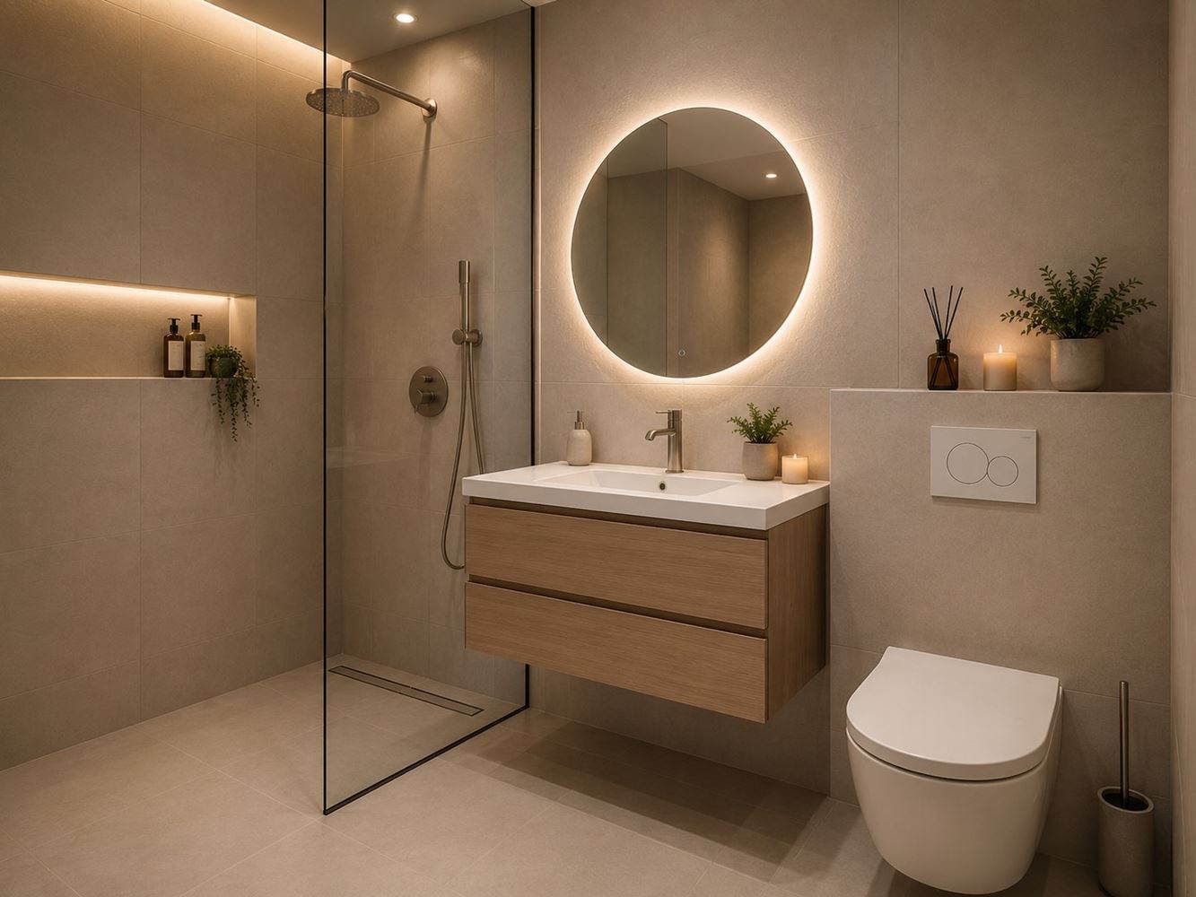 Two-bedroom apartment with private garden and two parking spaces in a new luxury building in the heart of Burgas