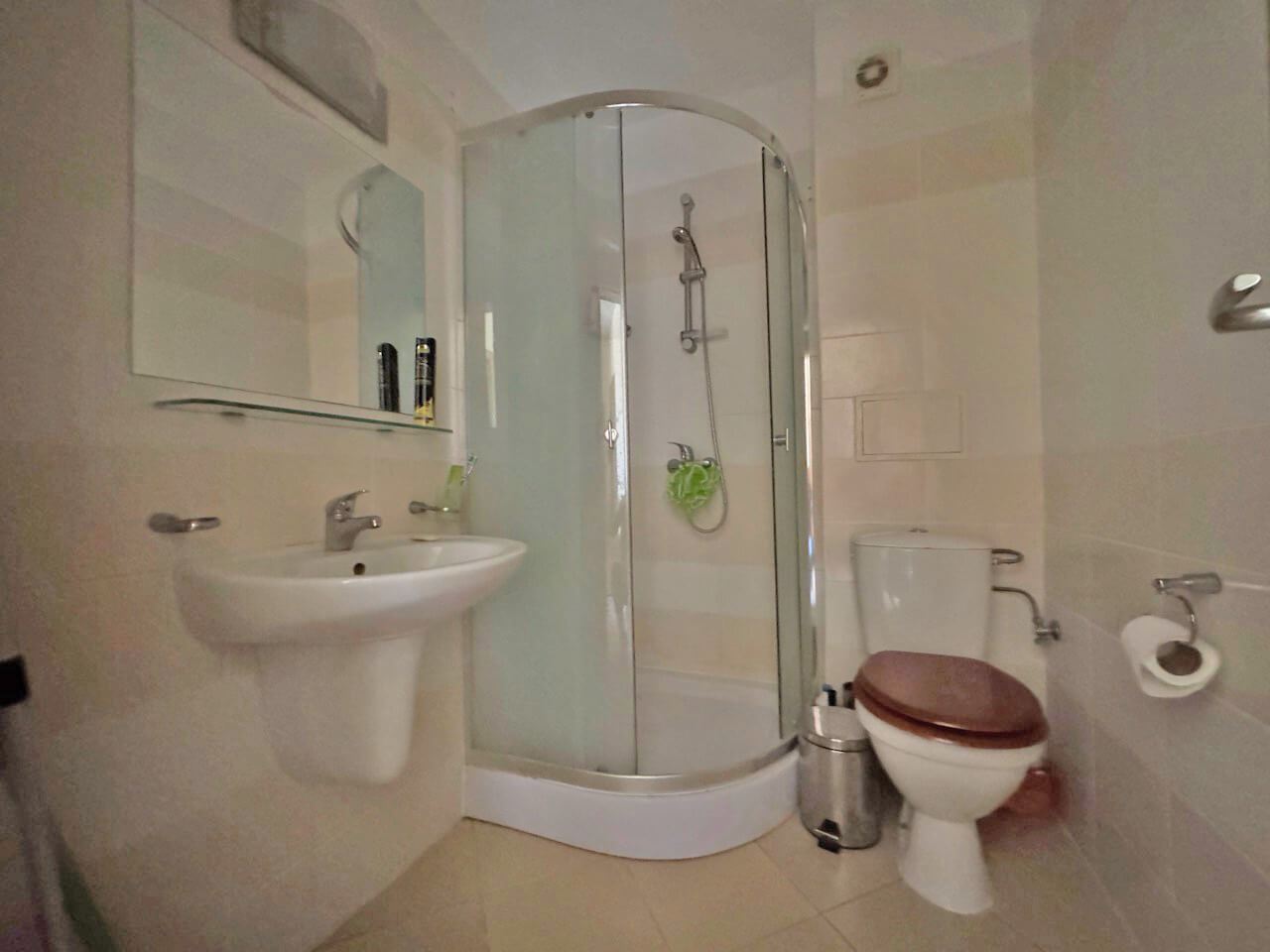 Furnished One-Bedroom Apartment with a Pleasant Pool View in Sunny Beach