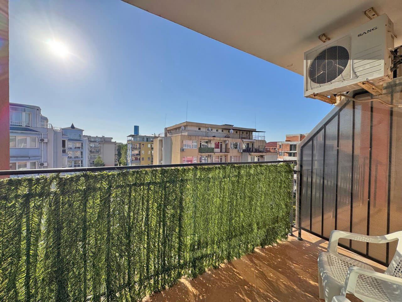 Stylish Studio with a Pleasant Pool View in Sunny Beach