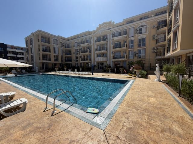 New One-Bedroom Apartment with a Spacious Balcony in a Modern Complex in Ravda