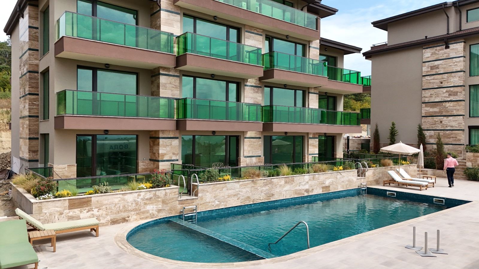 Two-Bedroom Apartment with Panoramic Sea Views in a Quiet, Green Complex in Sunny Beach