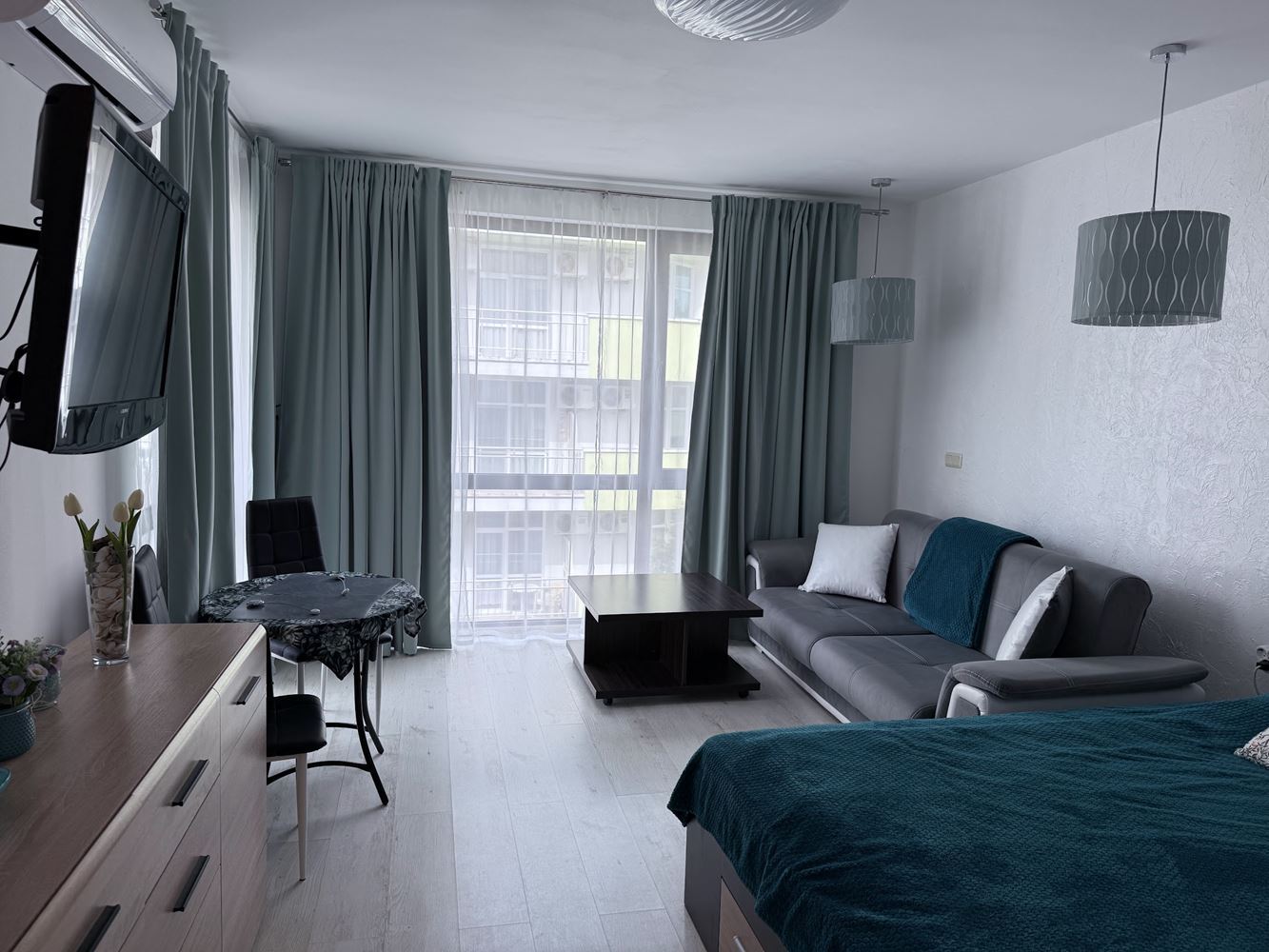 Cozy studio near the sea in Sunny Beach – excellent investment and comfort for year-round use