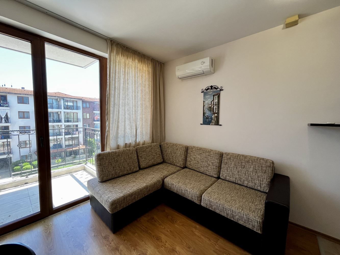 Seaside comfort and tranquility near Nessebar! Furnished one-bedroom apartment with pool view in a luxurious gated complex