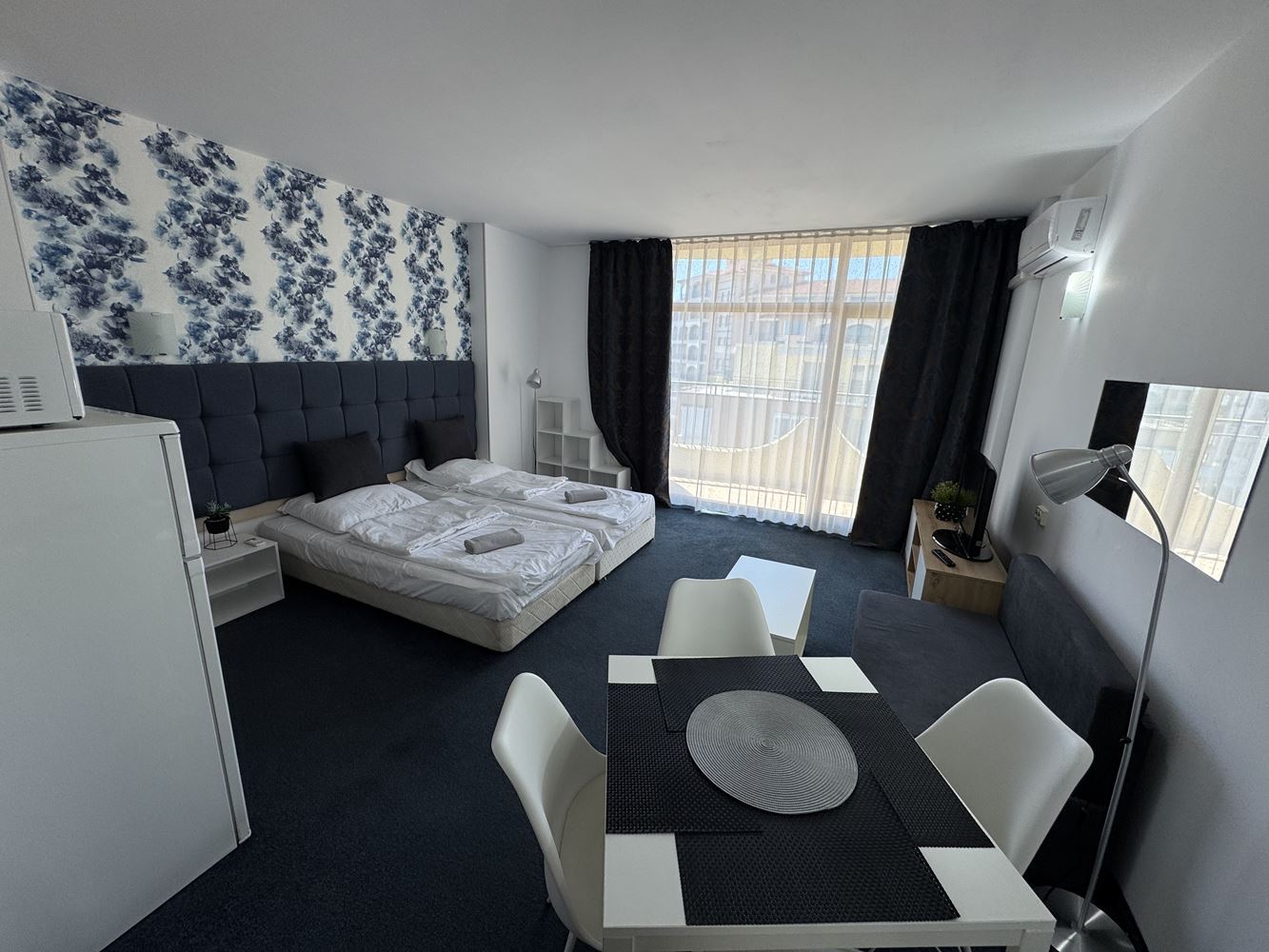 Panoramic Studio Steps Away from the Sea in Sunny Beach – Luxury, Comfort and a Prestigious Location
