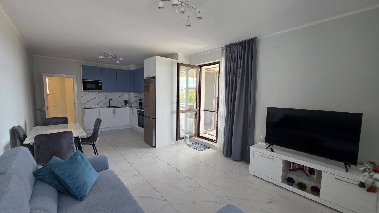 Spacious Two-Bedroom Apartment with Partial Sea View in a Prestigious Complex in Nessebar – Ready for Its New Owners