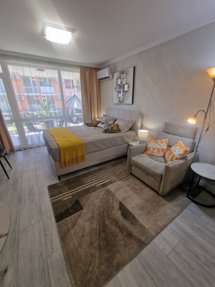 Stylish Studio in a New Modern Complex in Sunny Beach – Southern Exposure and Excellent Investment Opportunity
