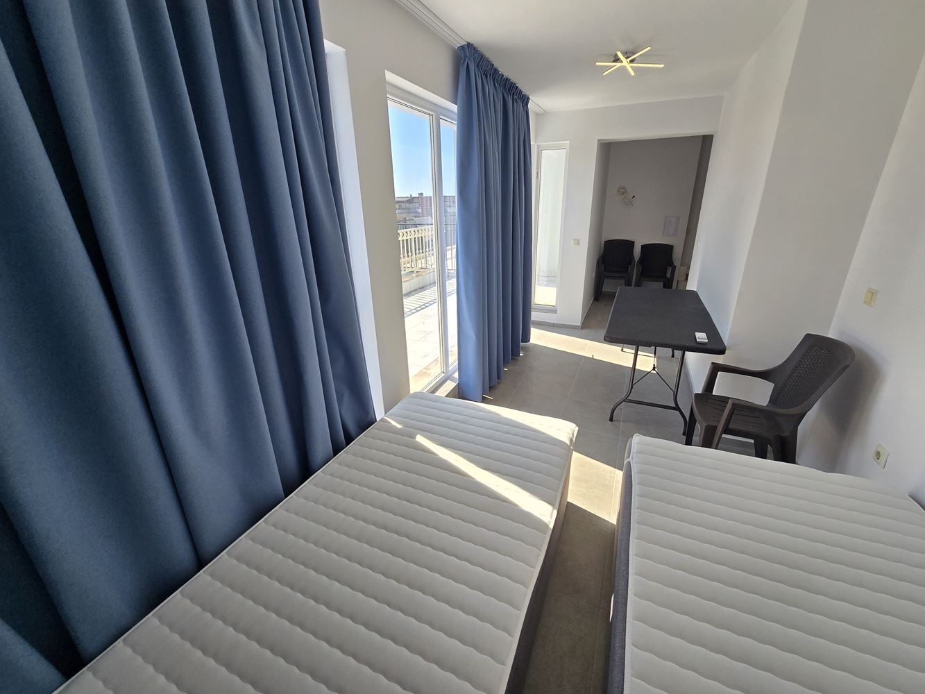 Studio with a Huge Panoramic Terrace and Wonderful View in Nessebar, Cherno More 2 District – No Maintenance Fee