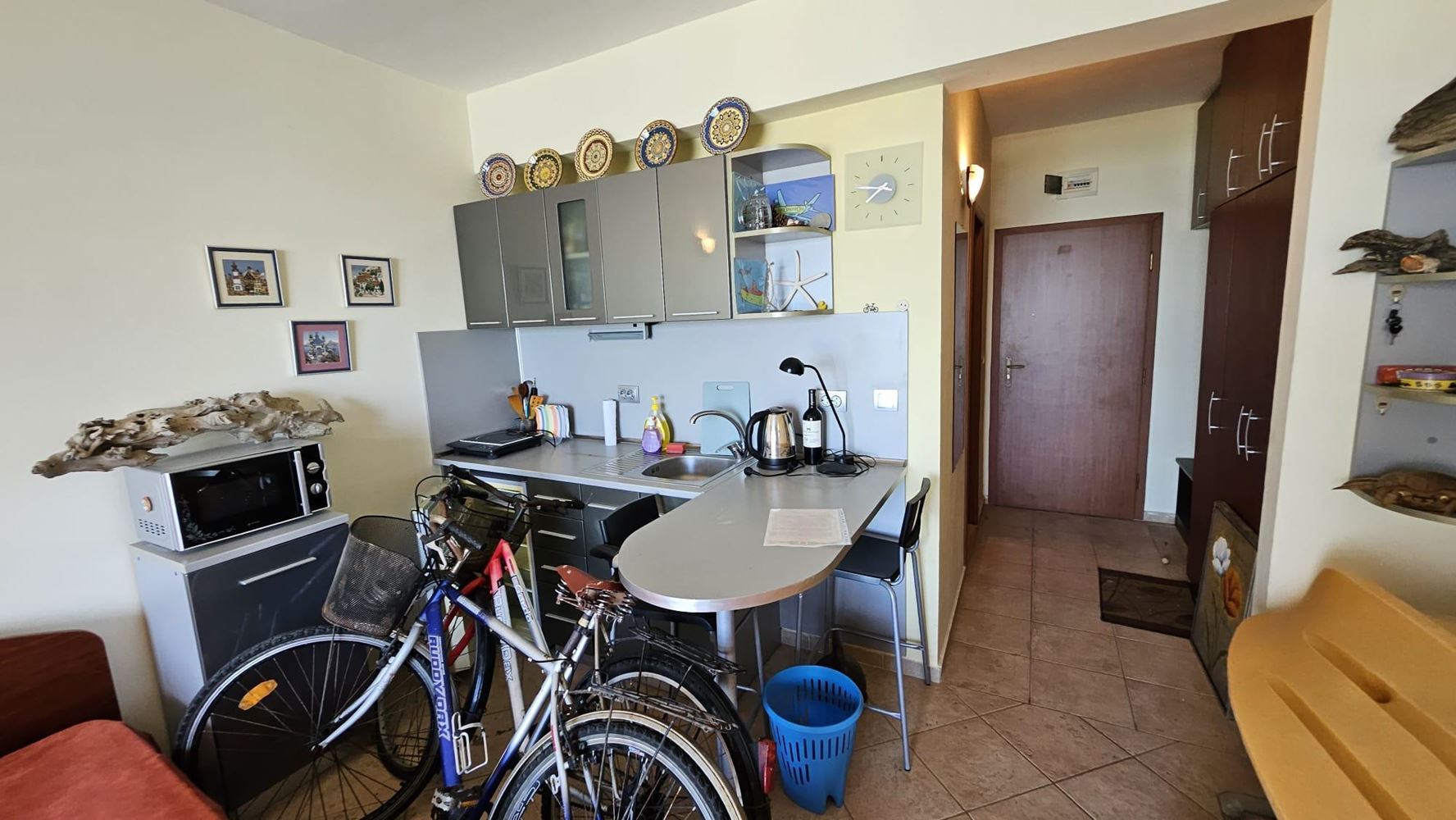 Studio with Front Sea View on the First Line in Pomorie – The Perfect Seaside Property