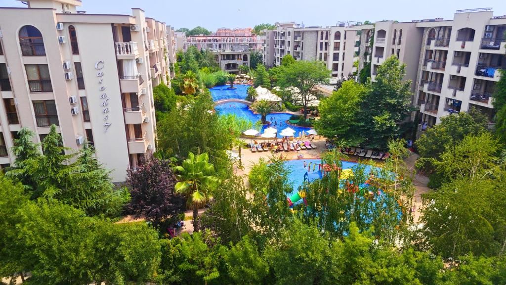 Stylishly Furnished Studio in a Luxury Complex in the Center of Sunny Beach – High-Class Comfort