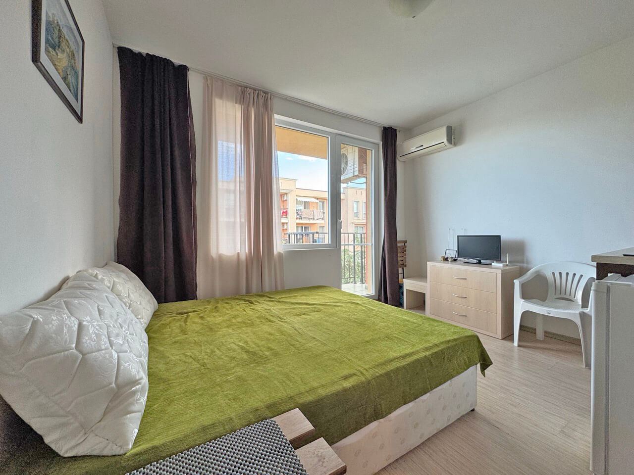 Furnished Studio with Pool View in Sunny Beach – An Excellent Choice for Holidays and Investment