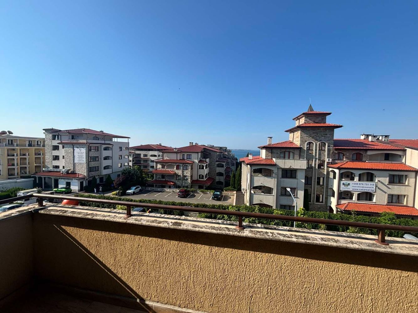 One-Bedroom Apartment with Partial Sea View – Just a 3-Minute Walk from the Beach in Sveti Vlas