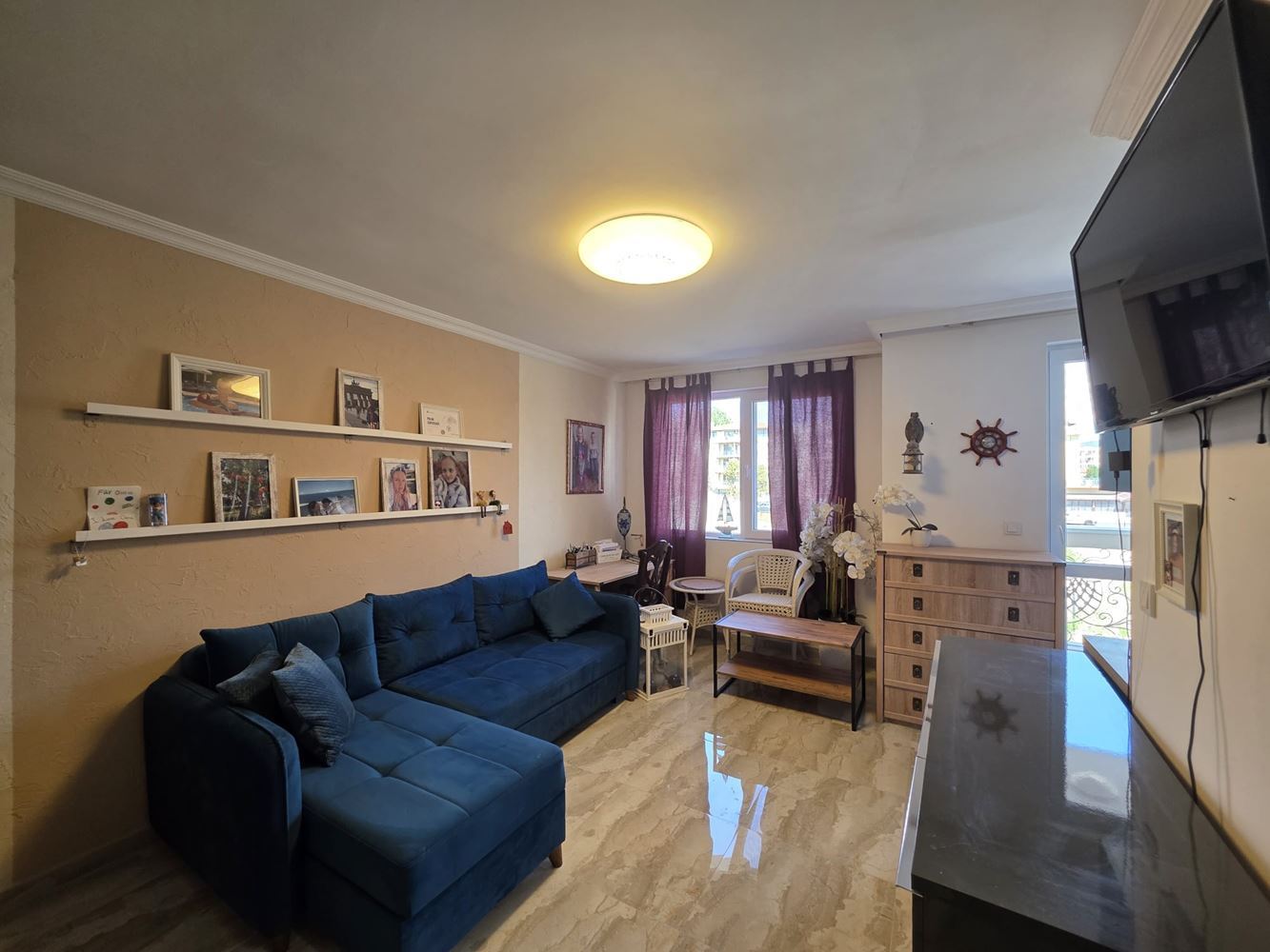 Luxury Three-room Apartment in a Well-Maintained Complex in Sunny Beach
