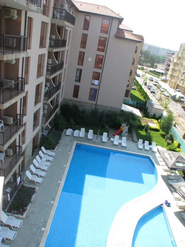 Attractive studio in Sunny Beach with a low maintenance fee