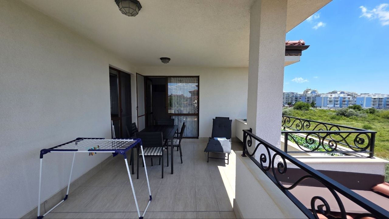 Spacious Two-Bedroom Apartment with Partial Sea View in a Prestigious Complex in Nessebar – Ready for Its New Owners
