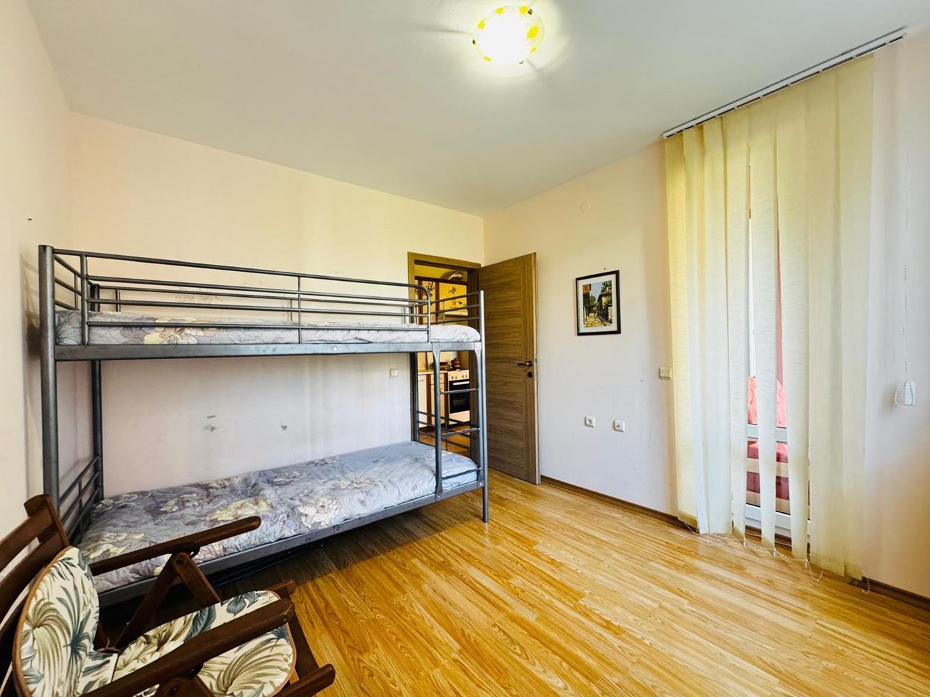 Cozy Three-room Apartment on the Ground Floor in Sunny Beach – Excellent Investment Near the Aquapark and the Sea