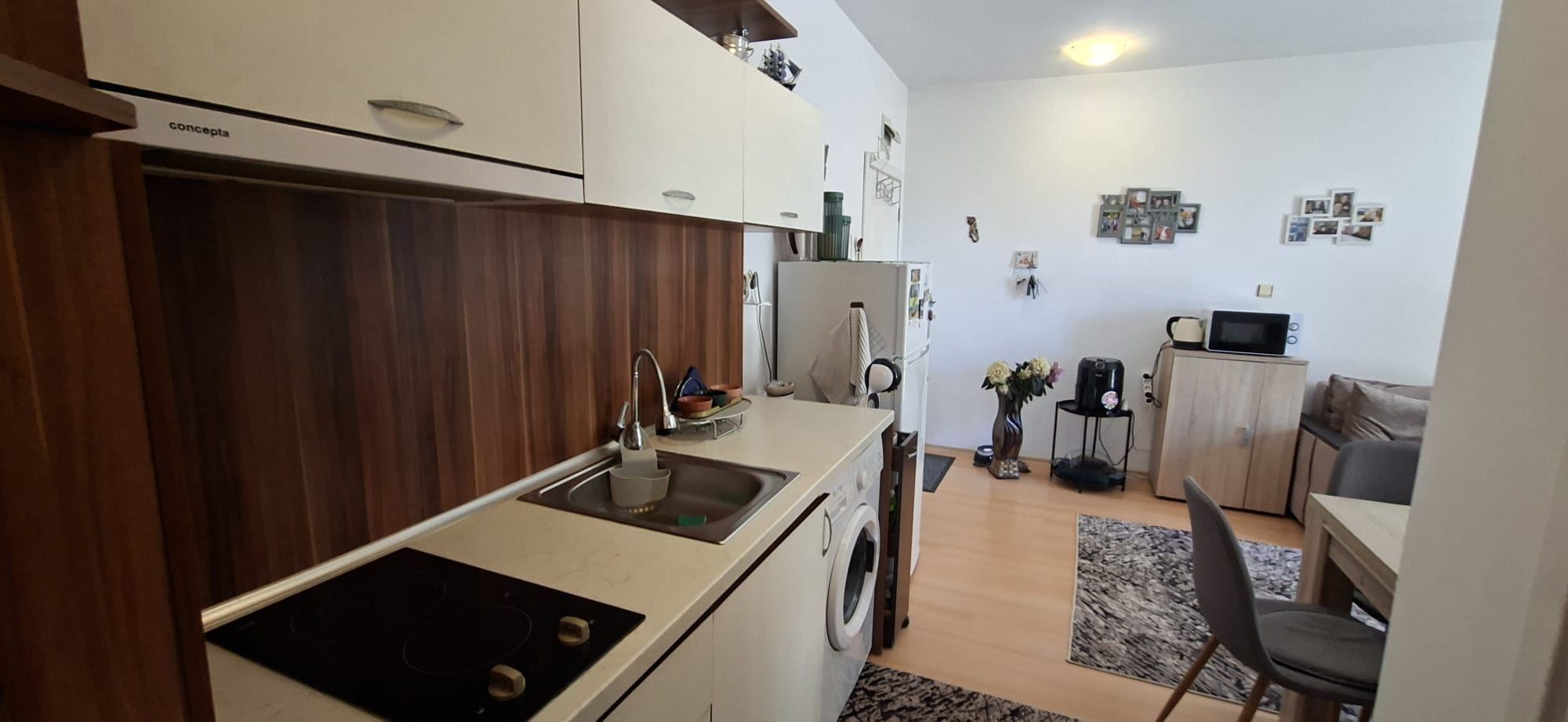 Spacious and bright one-bedroom apartment in a well-maintained complex near Sunny Beach