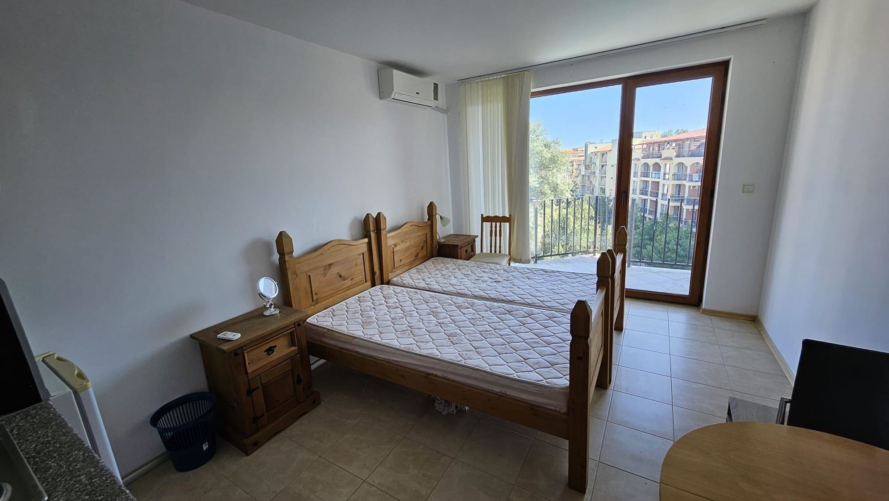 Attractive studio in Sunny Beach with a low maintenance fee