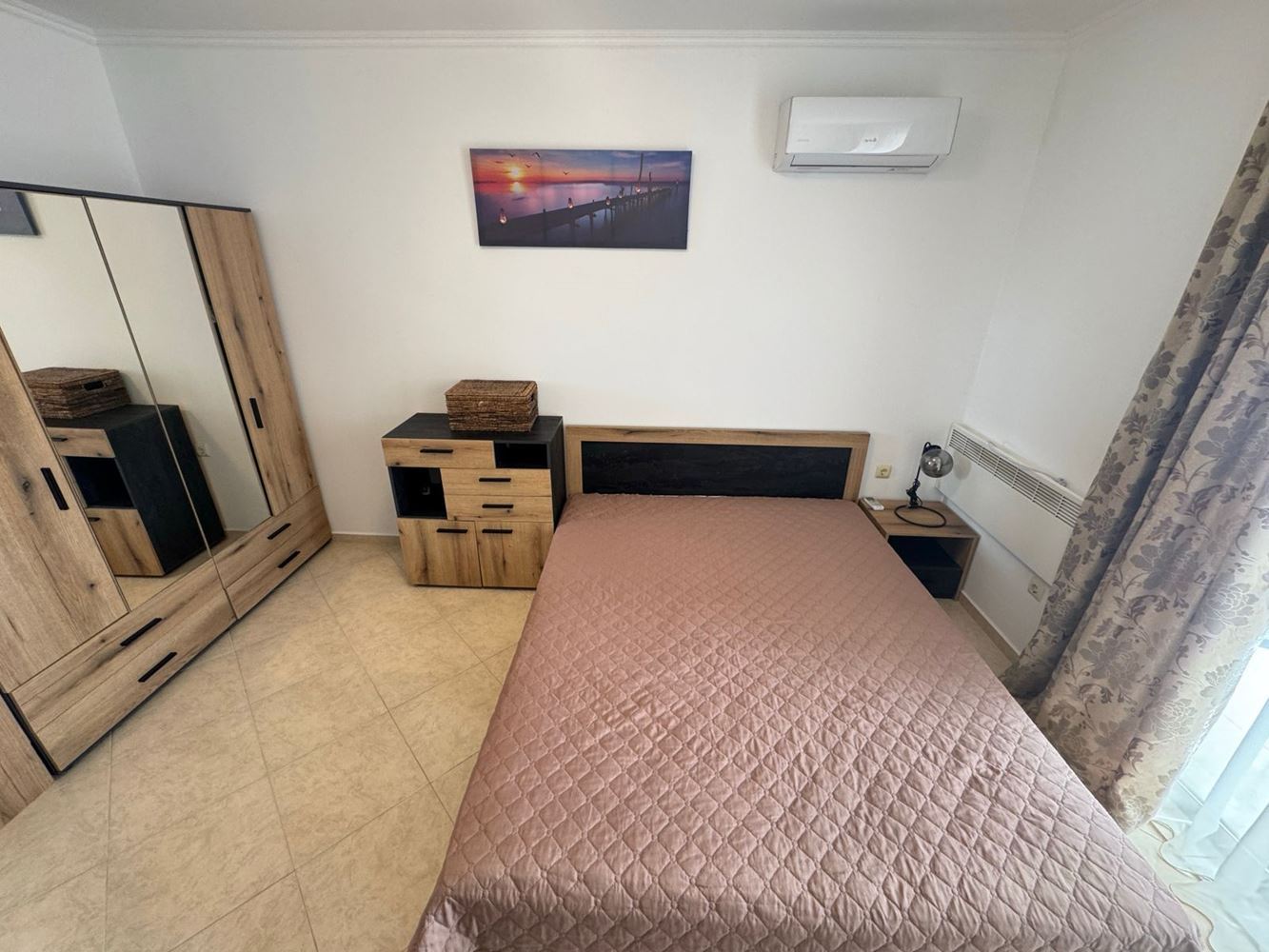 One-Bedroom Apartment in a Gated Complex in Aheloy – Fully Furnished and Ready to Move In