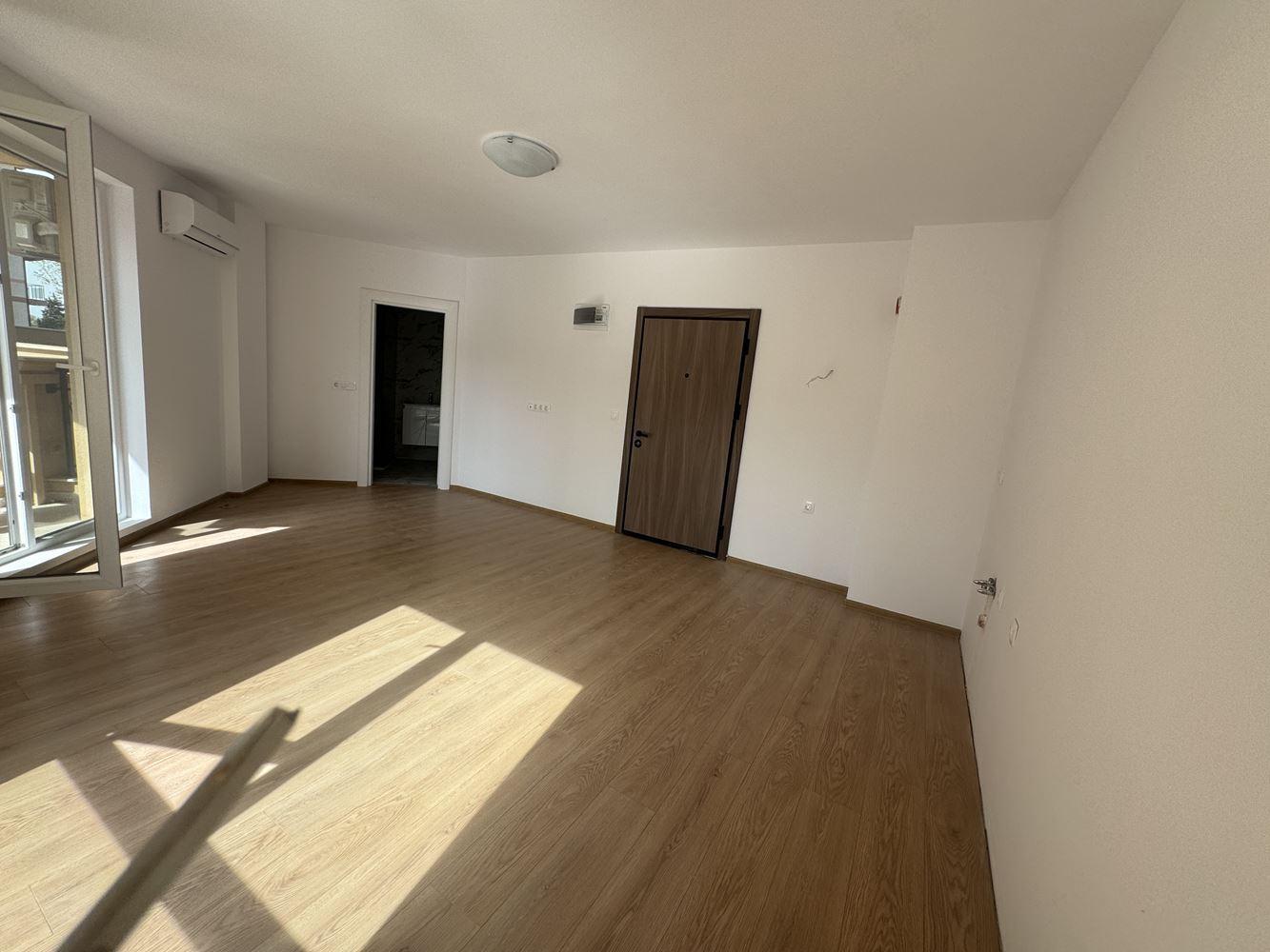 Studio in a new luxury complex in Sunny Beach with a view of the pool and garden