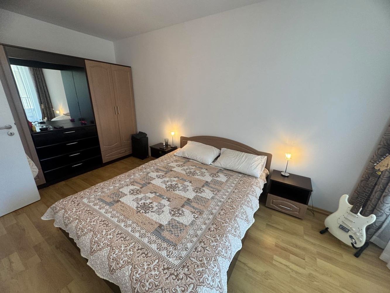South-Facing Apartment with Two Bedrooms and Underground Parking Space 200 m from the Sea in Pomorie