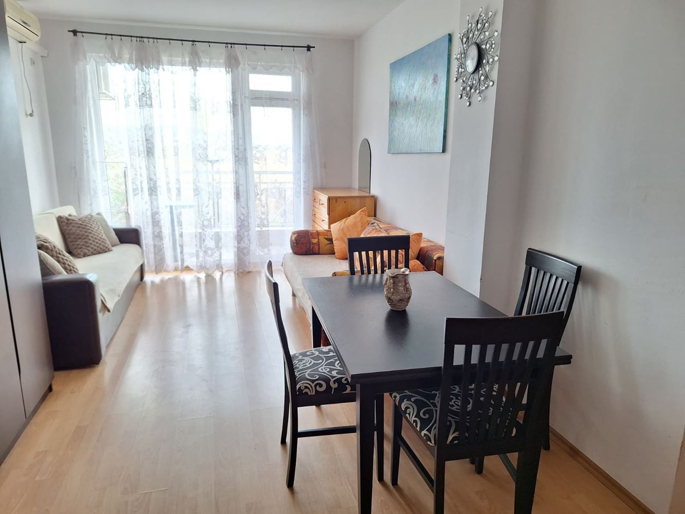 Spacious one-bedroom apartment in a luxury complex with pools and sports facilities