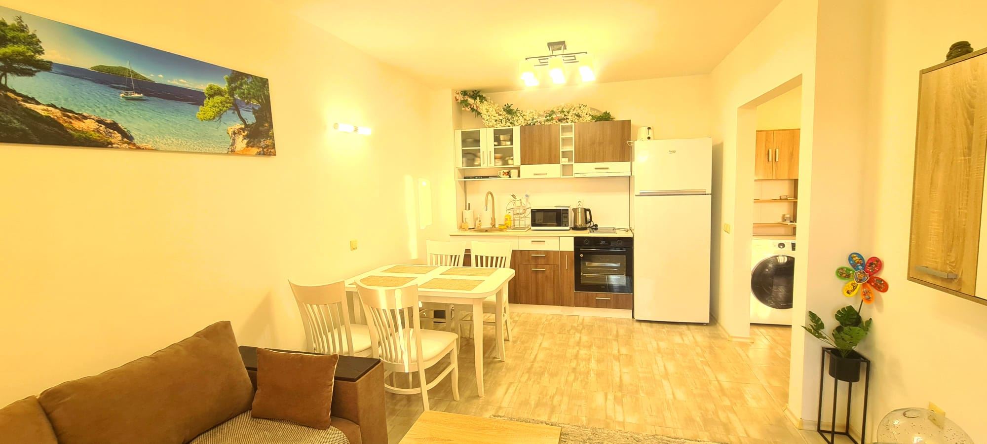 Sozopol: Two-bedroom apartment 200 meters from Kavatsi Beach – fully furnished and ready to move in