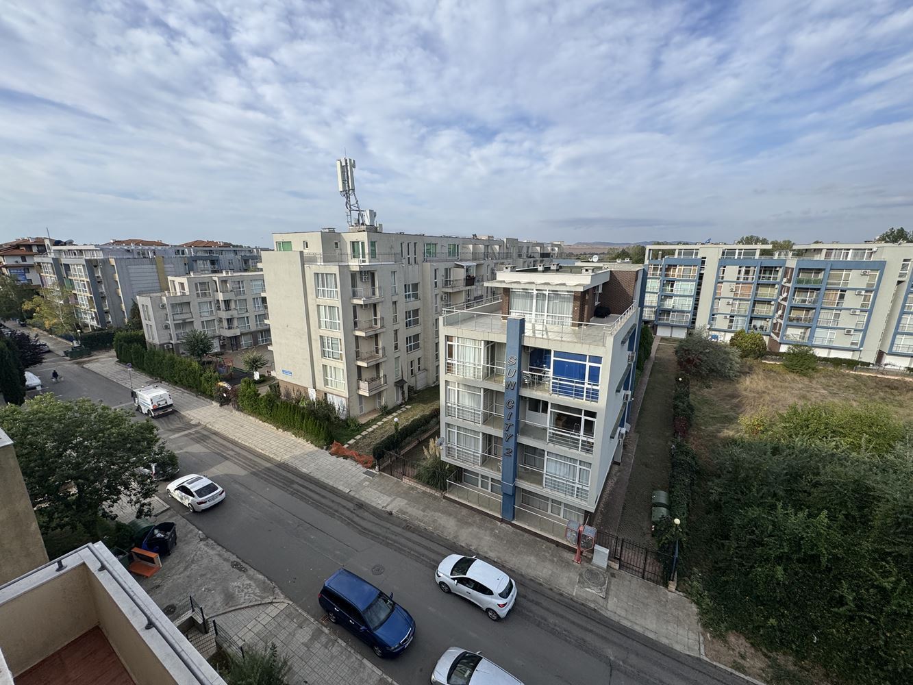 One-bedroom apartment with panoramic views in the heart of Sunny Beach