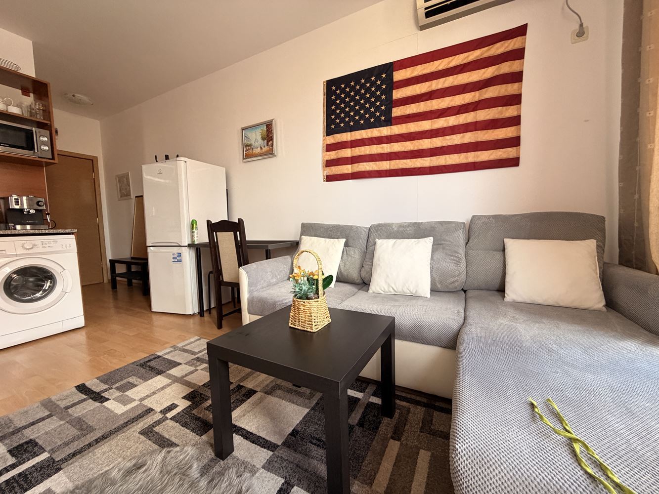 Small apartment, great opportunity – ready one-bedroom apartment near Sunny Beach