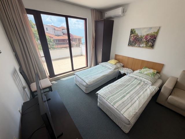 Studio with Sea Panorama on the First Line – Your Holiday Home in Aheloy