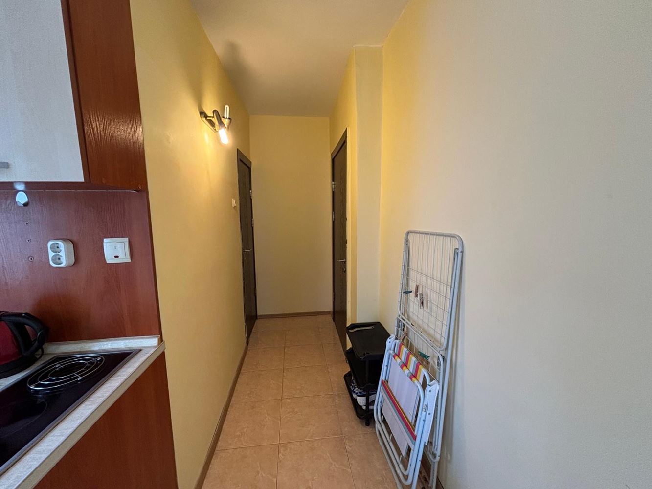 Spacious Studio Apartment Without Maintenance Fee in Nessebar in an Excellent Location Close to the Sea