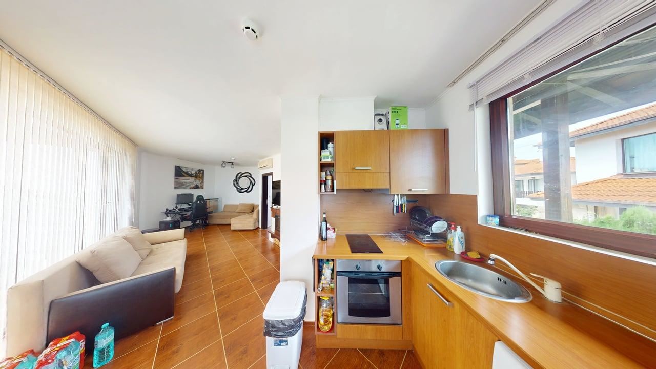 One-Bedroom Apartment with Panoramic Sea and Mountain Views in a Complex with Swimming Pools and a SPA Centre