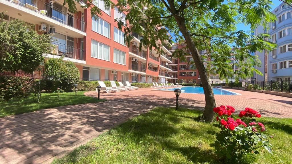 Spacious Apartment with Two Bedrooms in Sunny Beach with Excellent Location and Amenities for Year-Round Use