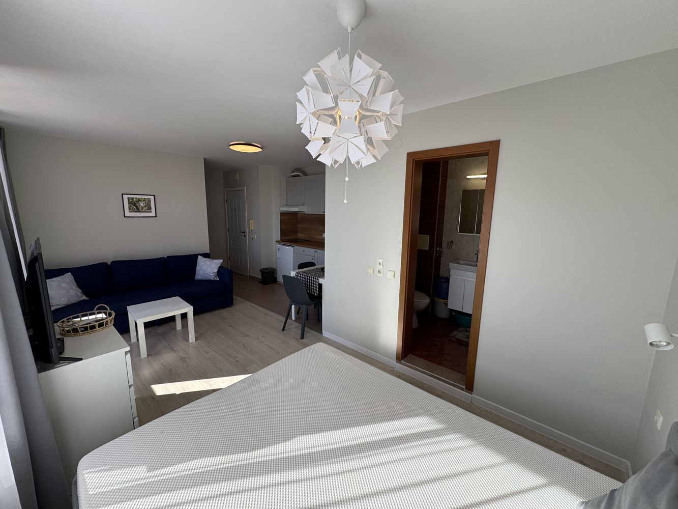 Studio with pool view in a complex with excellent infrastructure in Sunny Beach