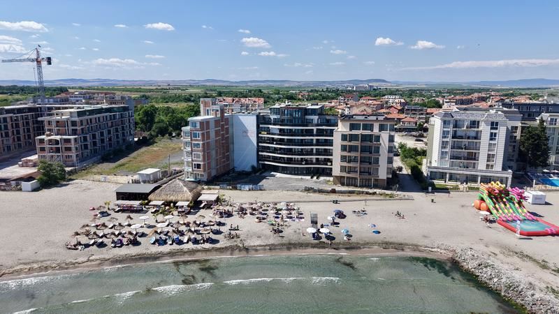 Studio on the First Line by the Sea in Pomorie – Just 10 Metres from the Beach, No Annual Maintenance Fee!