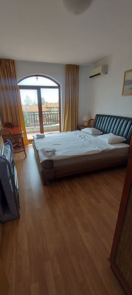 One-bedroom apartment with panoramic sea view in Aheloy – comfort, space and tranquility