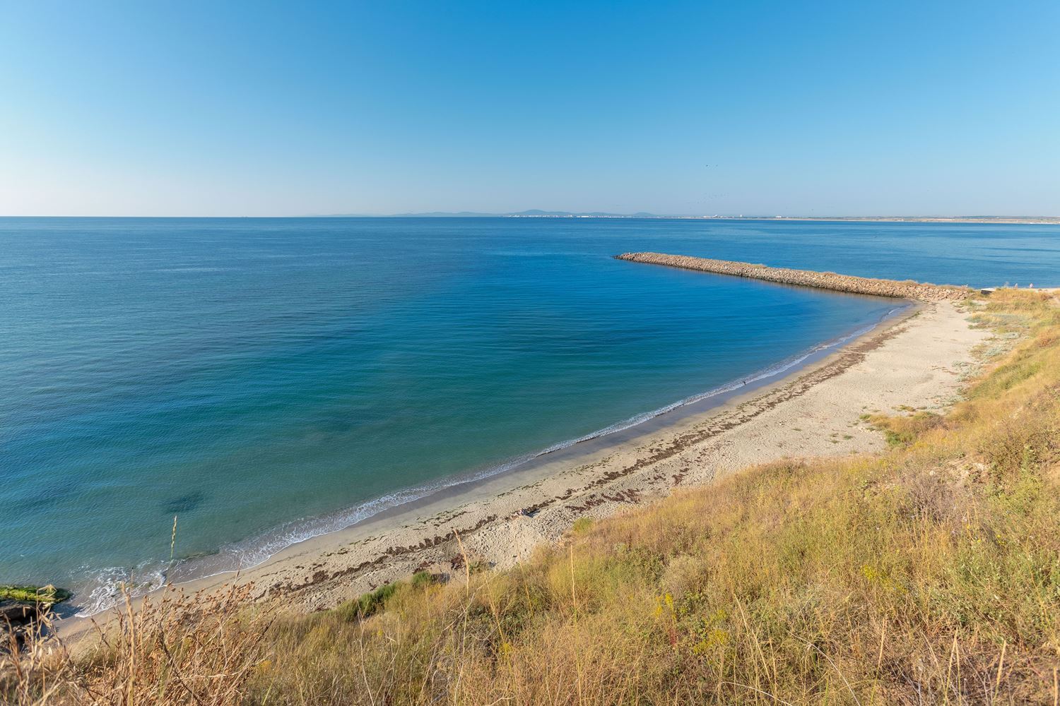 First Line with a Beautiful Sea Panorama – Spacious One-Bedroom Apartment with Two Terraces