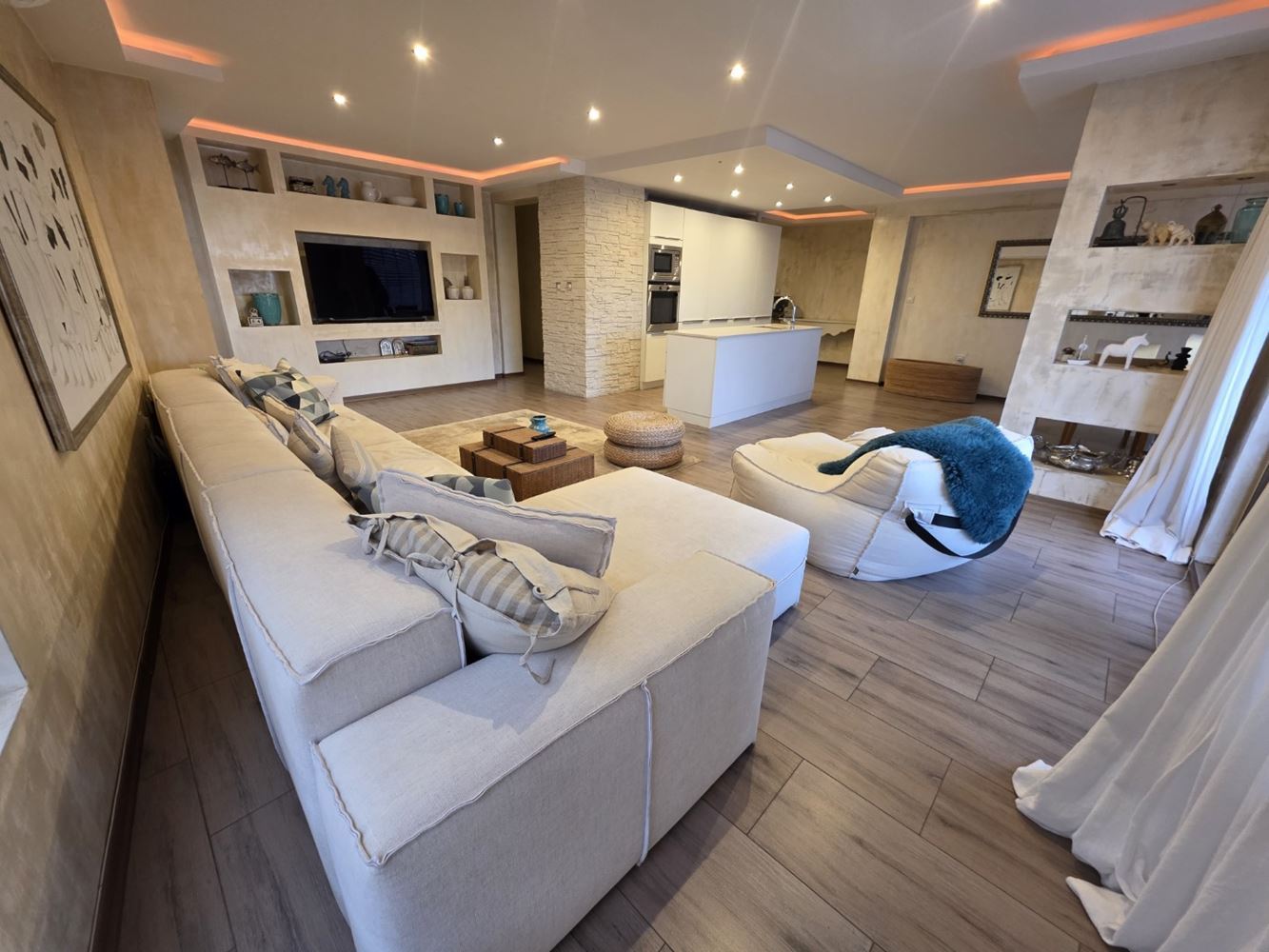 Nessebar: luxury two-bedroom apartment with panoramic sea view – 183 m² of spaciousness, comfort and style