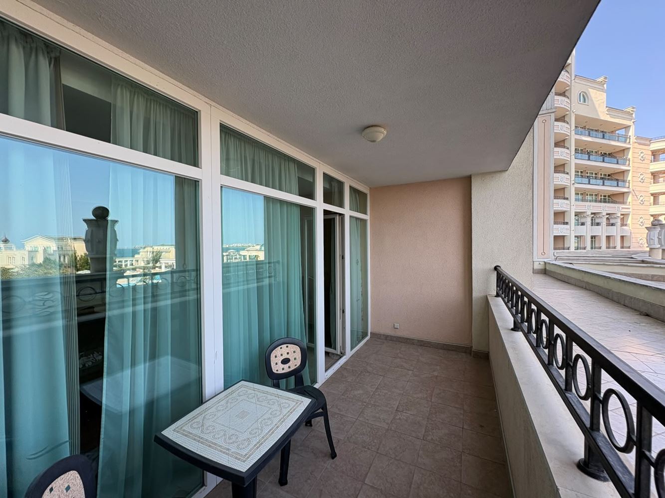 Luxury One-Bedroom Apartment with Sea View on the First Line in Pomorie – A Prestigious Property with Unique Amenities