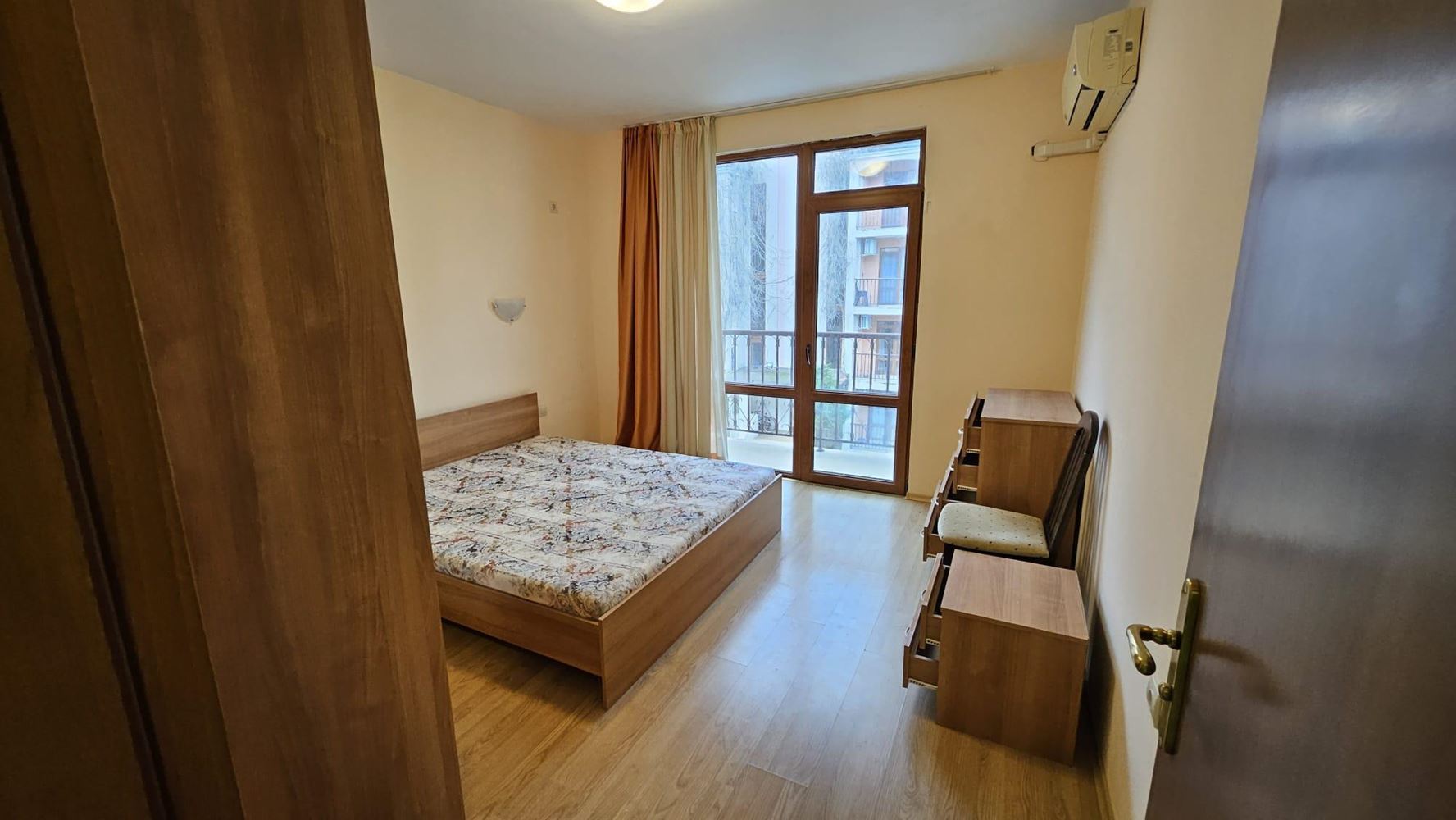 Spacious Two-Bedroom Apartment in Primorsko – Comfort, Tranquility and Low Maintenance Fee