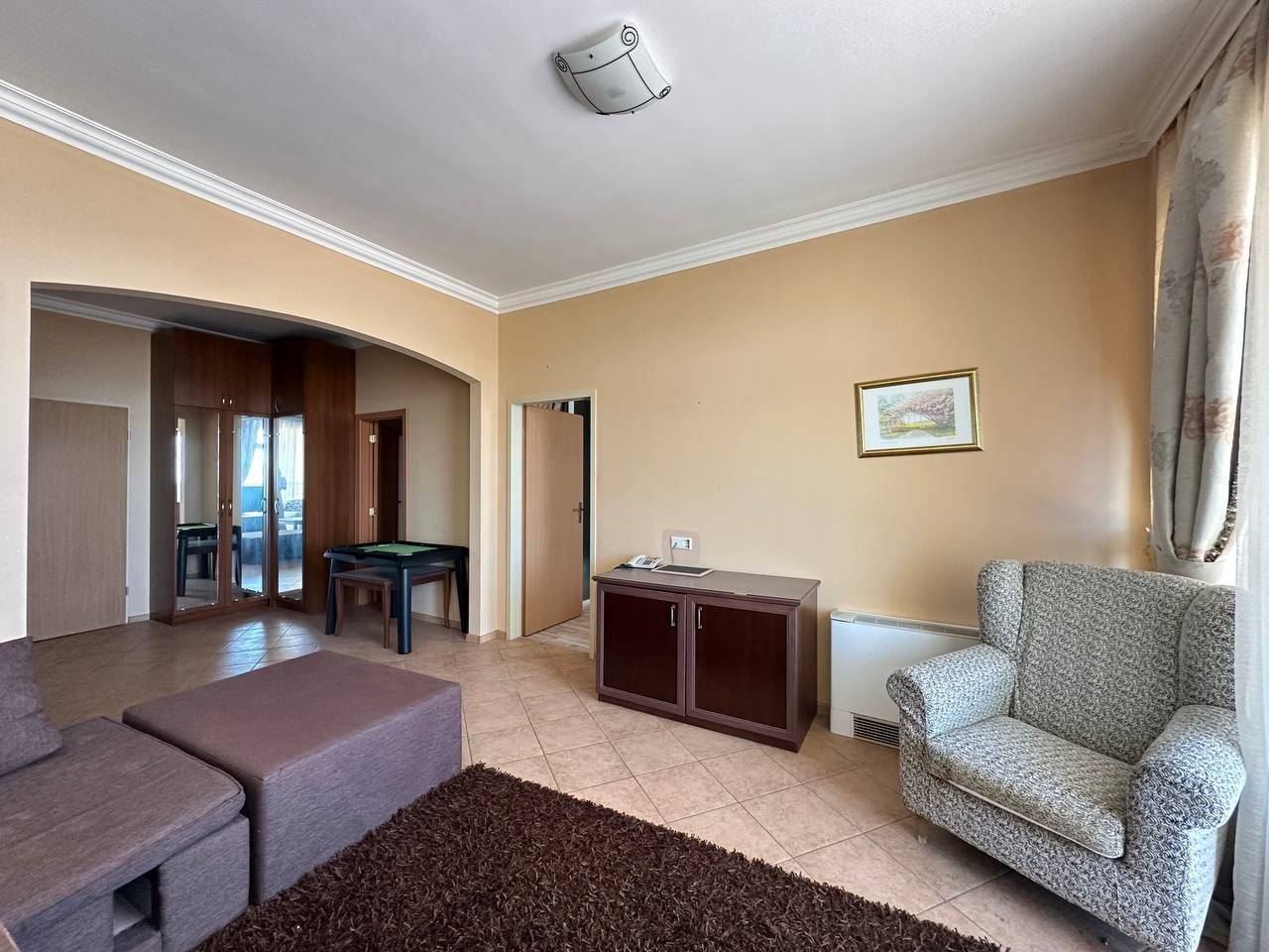 Spacious Apartment with Sea View on the First Line in Pomorie – Holiday Property with the Feeling of a Luxury Resort