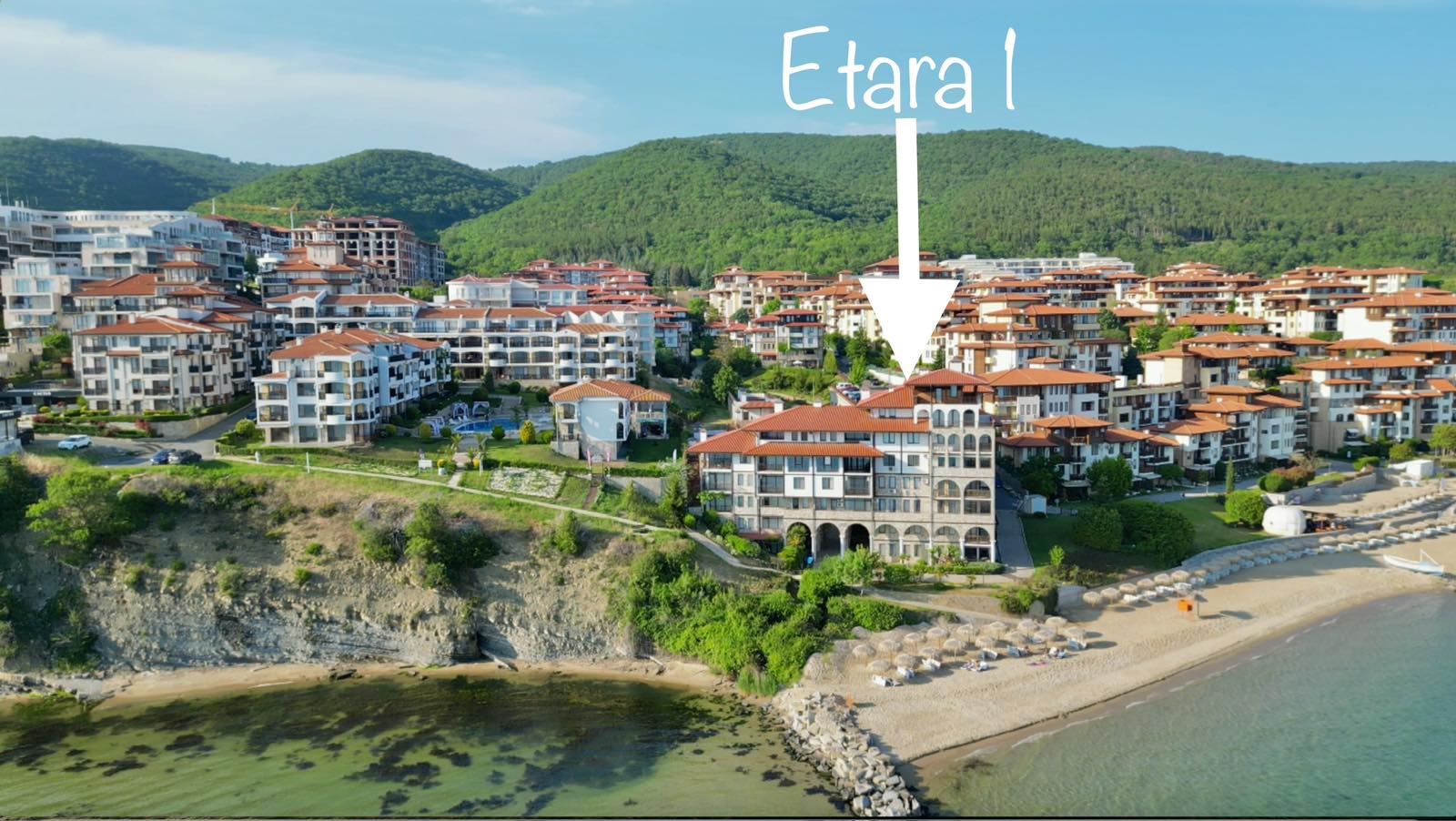 Two-bedroom apartment on the first line to the sea in Sveti Vlas – comfort, spaciousness and a unique sea view