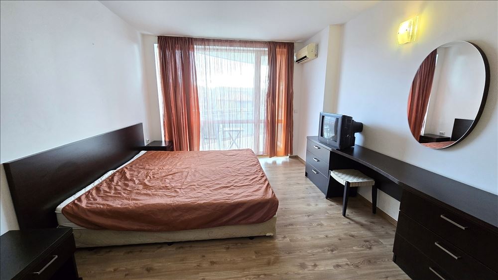 Elegant studio in an elite complex in Sarafovo – just a few steps from the beach, luxury, SPA, and a pool right in front of you