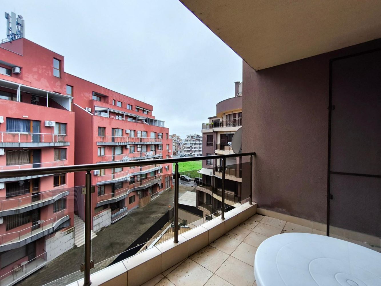 Spacious and bright studio in Pomorie – central location, low expenses and excellent investment