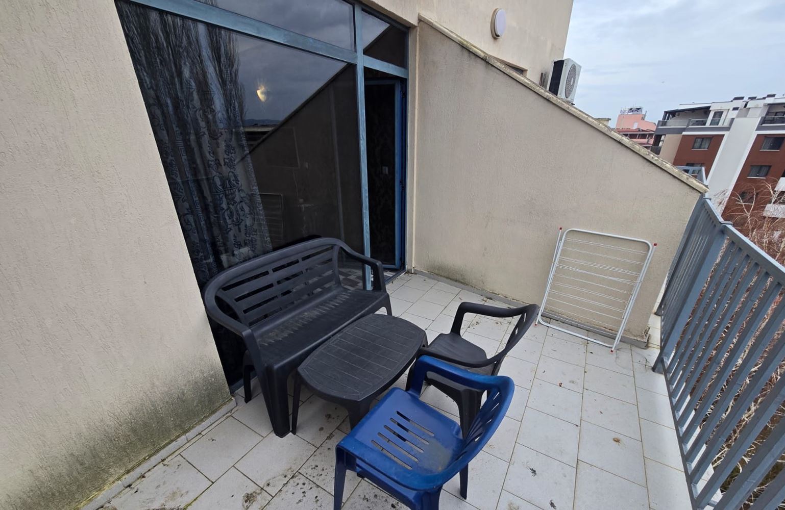 Stylish Studio in the Center of Sunny Beach with Park and City Views