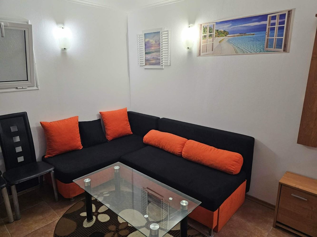 Spacious Two-Bedroom Apartment in Nessebar with Low Maintenance Fee and Free Parking