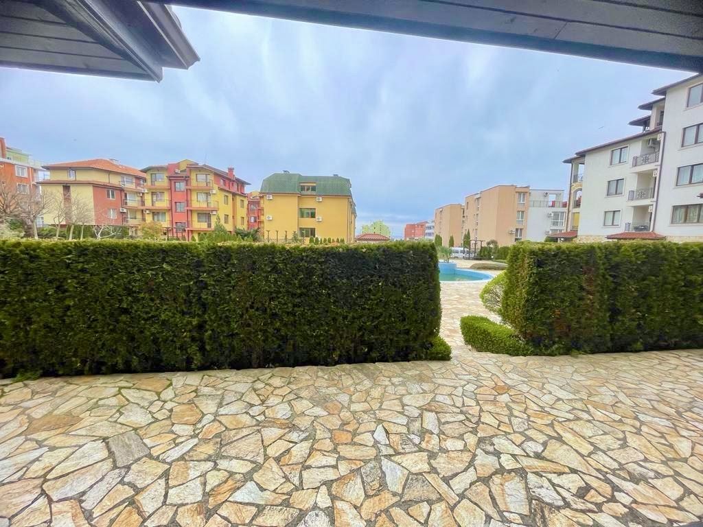 Spacious apartment with two bedrooms and private garden in Nessebar – comfort, tranquillity and a perfectly maintained area