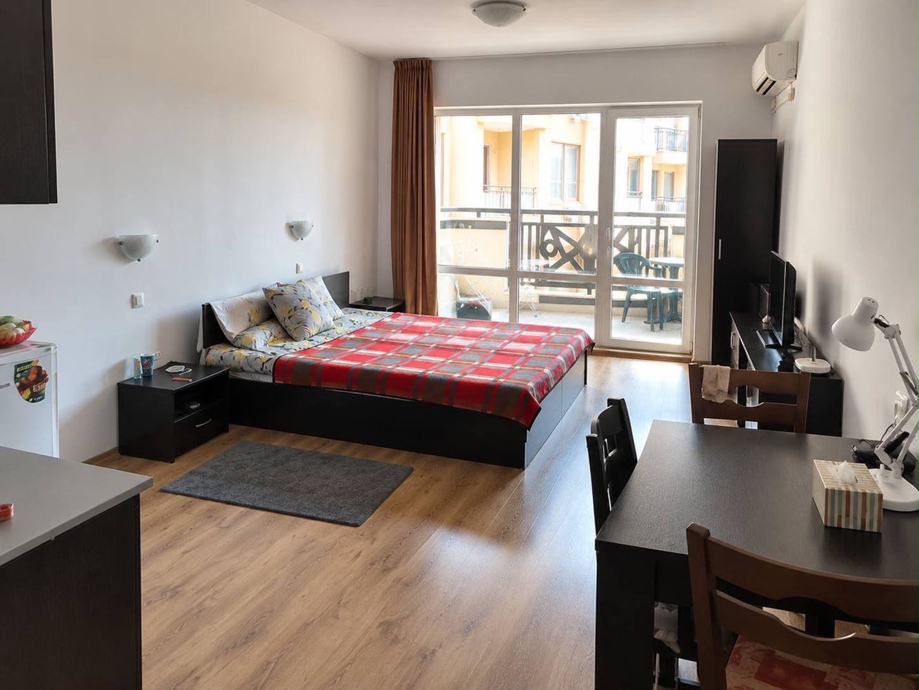 Large Studio with Partial Sea View in Sveti Vlas – Excellent Location and Ready for Use
