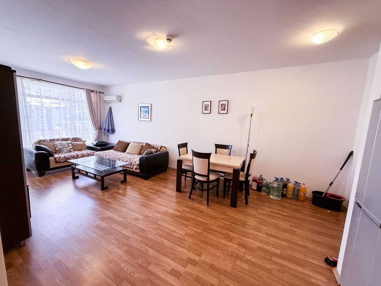 Spacious One-Bedroom Apartment with a Private Garden and Large Veranda in a Complex near Aheloy